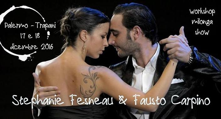 flyer image for Workshop con Stephanie Fesneau Fausto Carpino