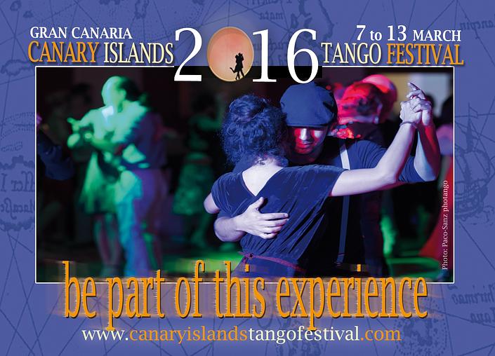 flyer image for Canary Islands Tango Festival