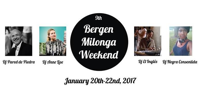 flyer image for 9 Bergen Milonga Weekend