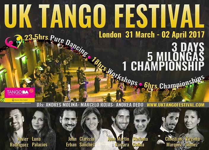 flyer image for UK Tango Festival Championship 2017