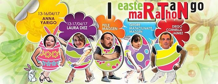flyer image for I Easter Tango Marathon in the South of Spain