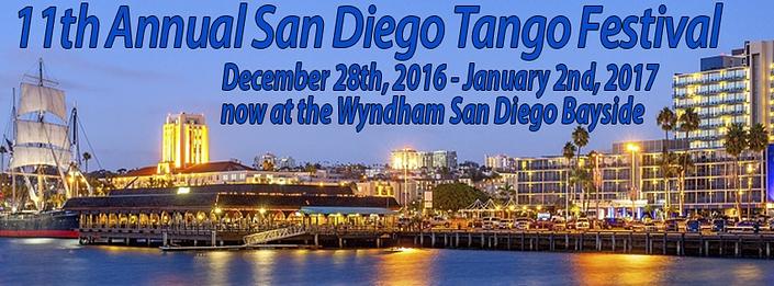 flyer image for 11th Annual San Diego Tango Festival