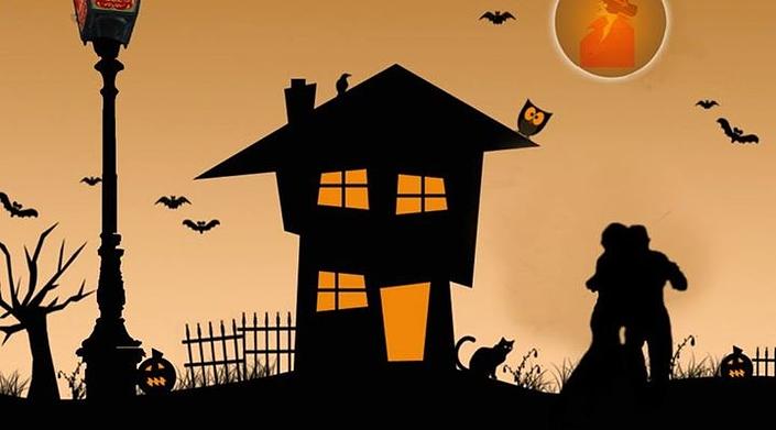 flyer image for Halloween milonga