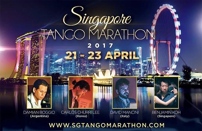 flyer image for Singapore Tango Marathon