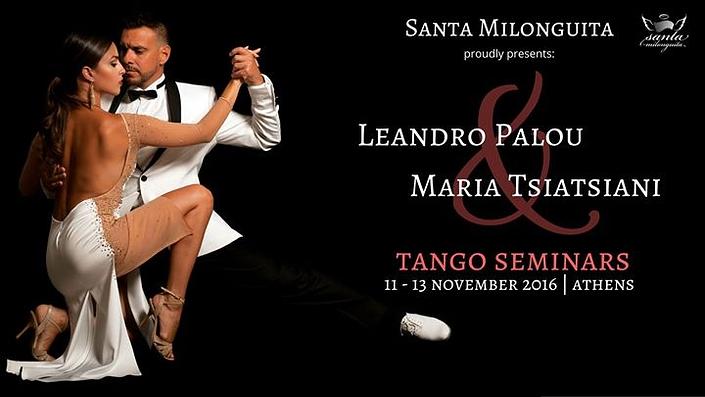 flyer image for Leandro Palou Maria Tsiatsiani in Athens