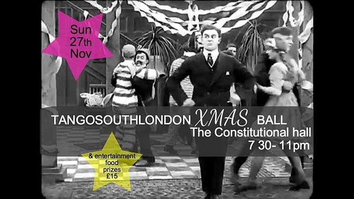 flyer image for Tangosouthlondon Xmas ball