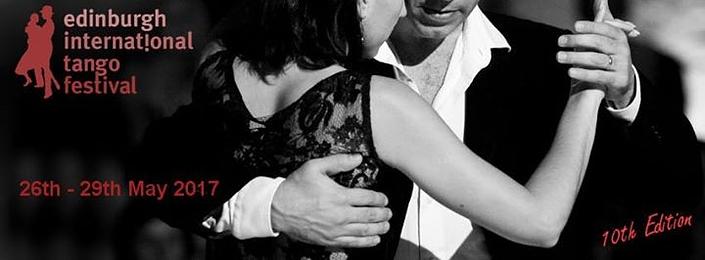 flyer image for 10th Edinburgh International Tango Festival