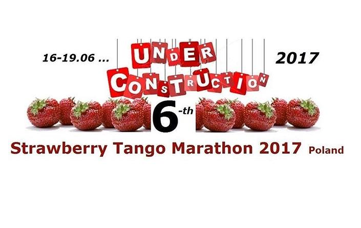 flyer image for Strawberry Tango Marathon
