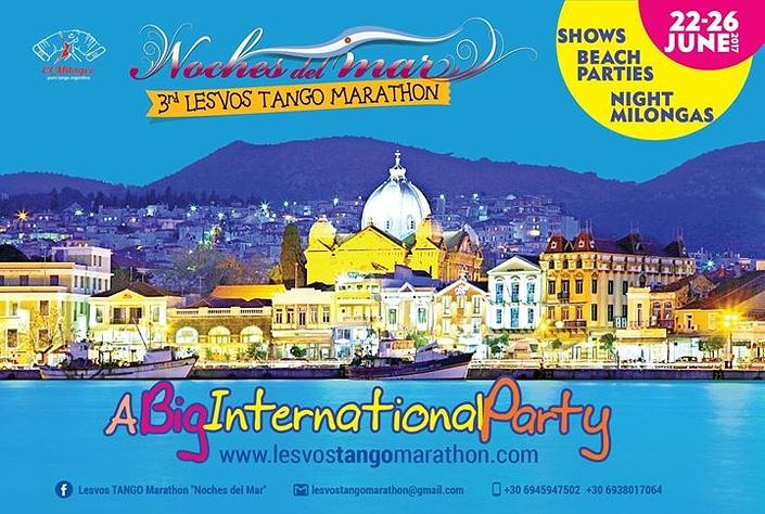 flyer image for 3rd Lesvos TANGO Marathon