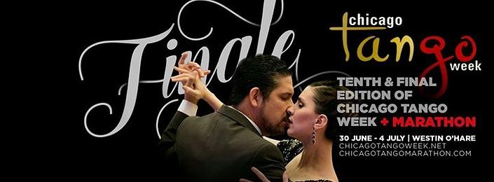 flyer image for Chicago Tango Week and Marathon
