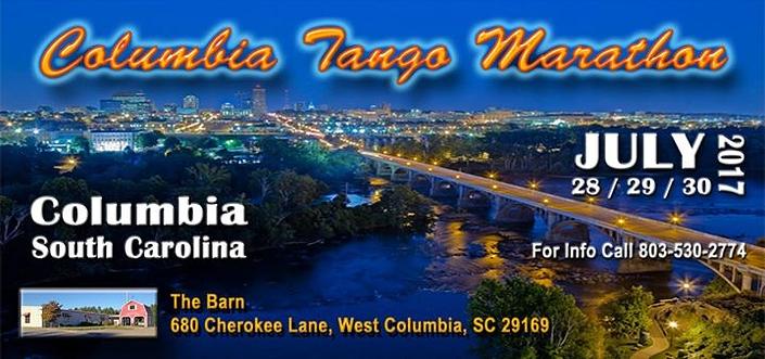 flyer image for Columbia Tango Marathon