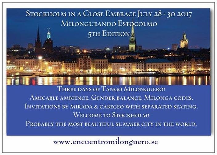 flyer image for Stockholm in a Close Embrace