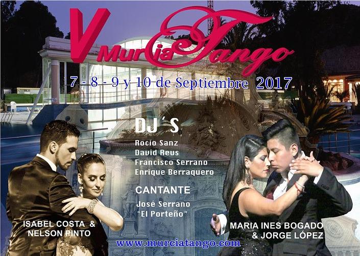 flyer image for V Murcia Tango