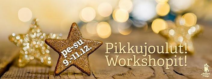 flyer image for Christmas party workshops