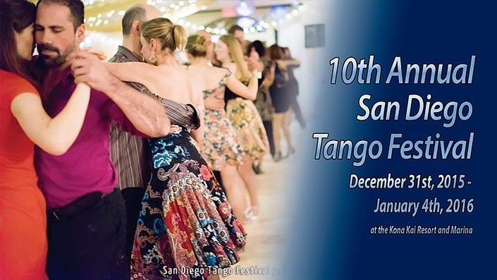 flyer image for San Diego Tango Festival
