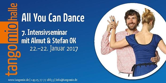 flyer image for Intensiv Seminar All you can dance mit Almut Stefan