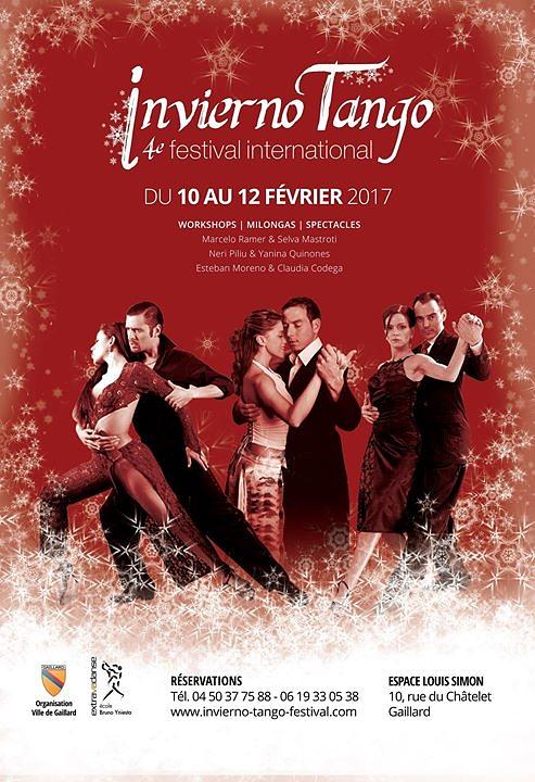 flyer image for Invierno tango festival