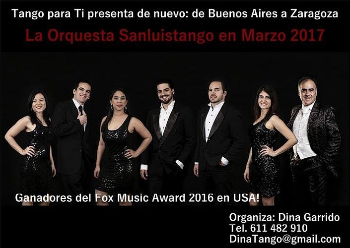 flyer image for II Encuentro de Tango Huesca la Magia