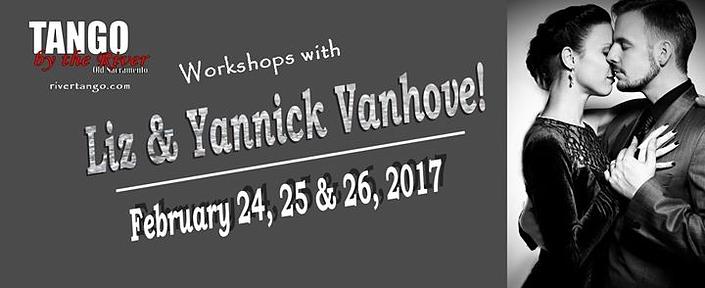 flyer image for Workshops with Liz Yannick Vanhove
