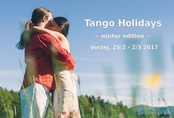 flyer image for Tango Holidays with Alja and Saso