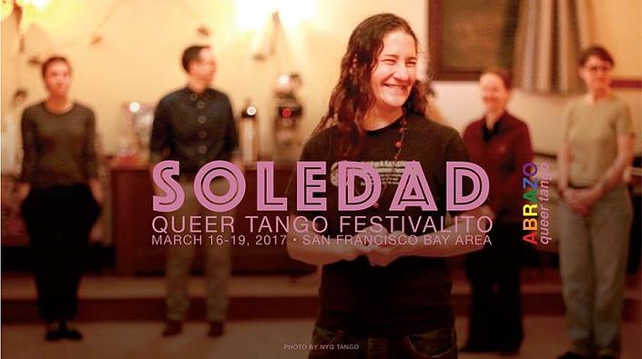 flyer image for Soledad the Queer Tango Festivalito