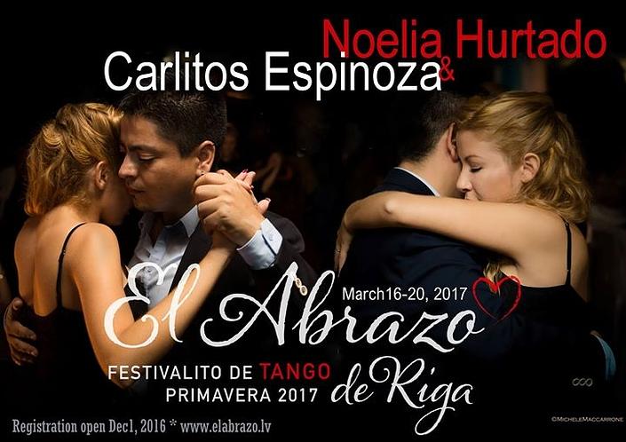 flyer image for El Abrazo de Riga La Primavera
