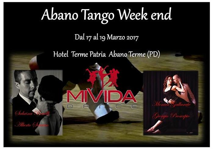flyer image for Abano Tango Week end