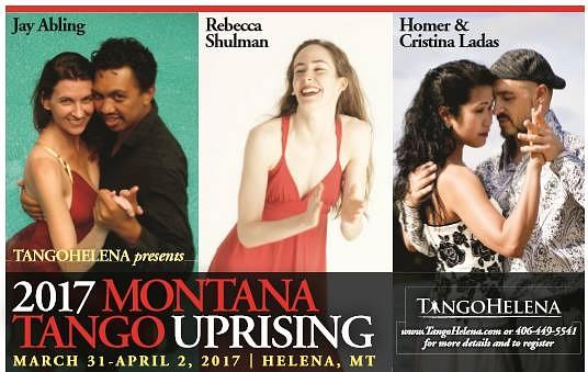 flyer image for Uprising Tango Festival