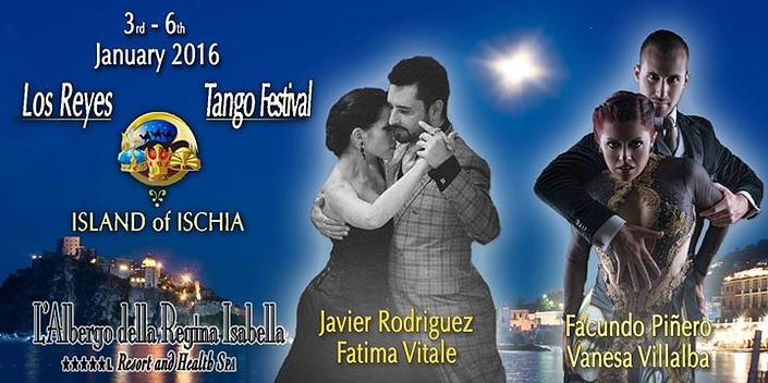 flyer image for Los Reyes Tango Festival