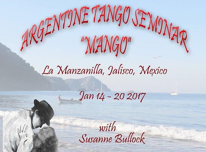 flyer image for Musicality Tango Seminar in Mexico