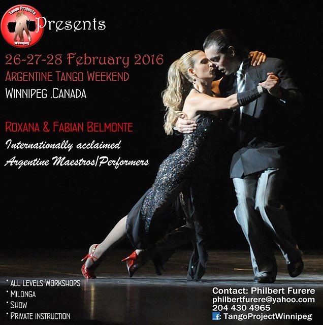 flyer image for Tango Seminar in Winnipeg