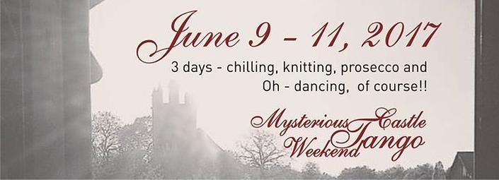 flyer image for Mysterious Castle Tango Weekend