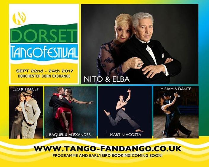 flyer image for The Dorset Tango Festival