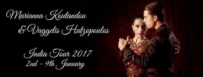 flyer image for Marianna Vaggelis India Tour 2017