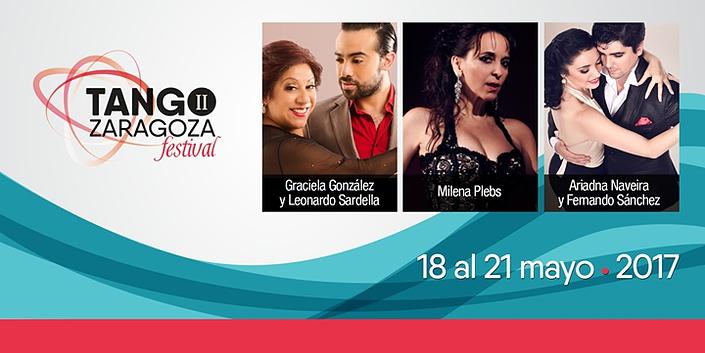 flyer image for Tango Zaragoza Festival