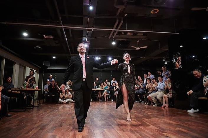 flyer image for Cristina Sosa y Daniel Nacucchio in Taipei