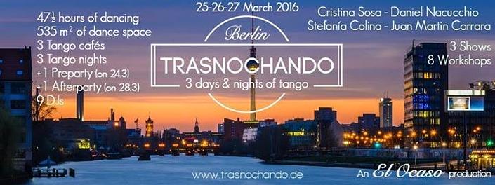 flyer image for Trasnochando