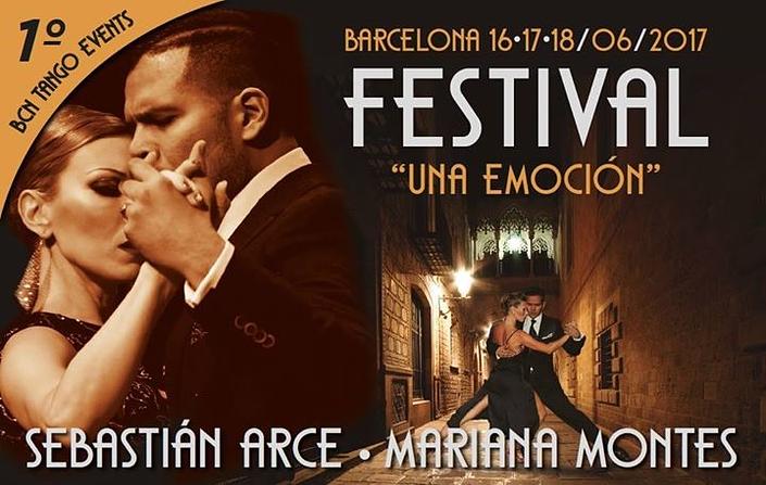 flyer image for Una Emocion Tango Festival
