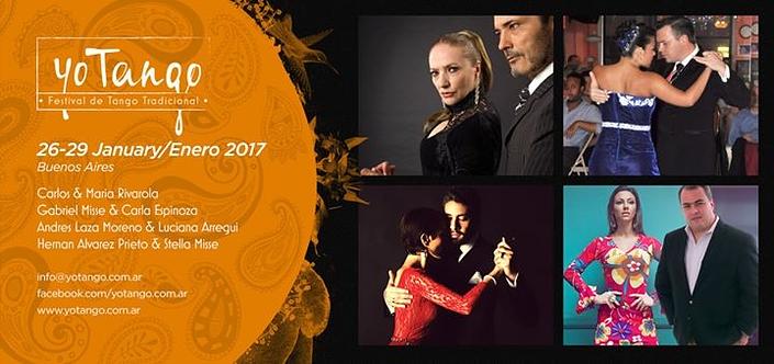 flyer image for YoTango Festival de Tango Tradicional