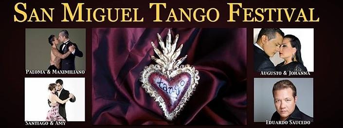 flyer image for SAN MIGUEL TANGO FESTIVAL
