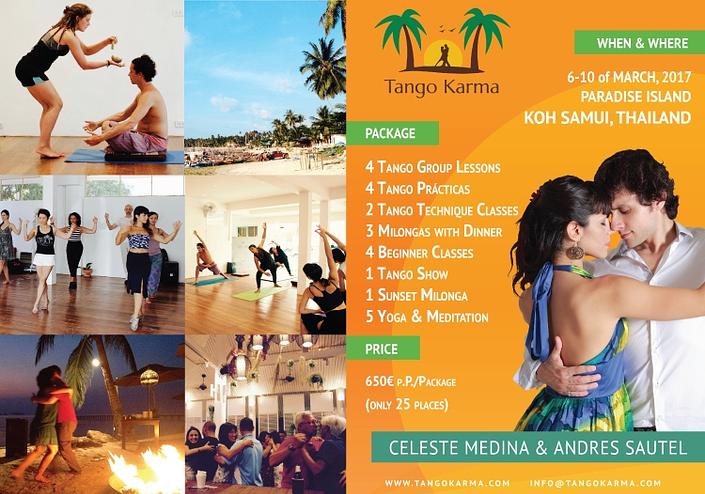 flyer image for Tango Karma 2017