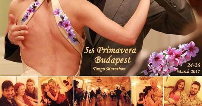 flyer image for 5th Primavera Budapest Tango Marathon