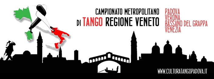 flyer image for Campionato Metropolitano Tango Regione Veneto