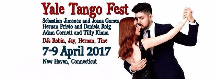 flyer image for Yale Tango Fest 2017