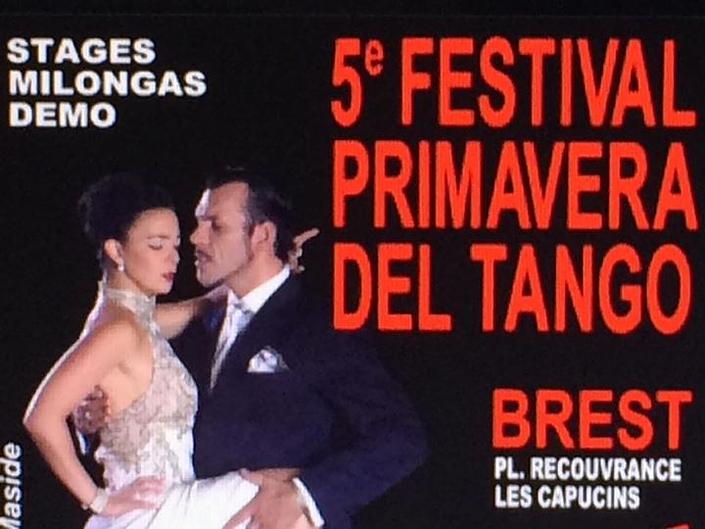flyer image for 5eme Festival Primavera Del Tango