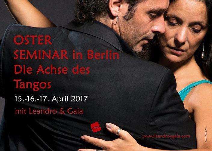 flyer image for Oster Seminar Die Achse des Tango