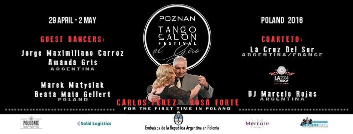 flyer image for Poznan Tango Salon Festival