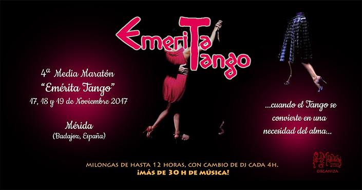 flyer image for Emerita Tango Marathon 2017