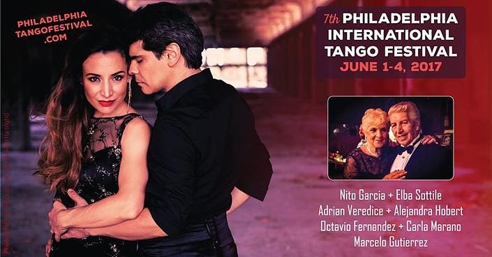 flyer image for 7th Philadelphia International Tango Festival