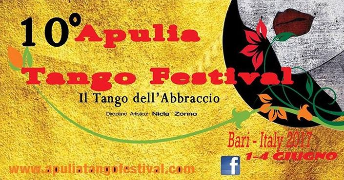 flyer image for 10 Apulia Tango Festival